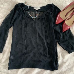 Flirty Polka Dot Sheer